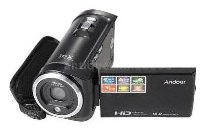 Imagen 5 de 5 de Andoer Full Hd 16mp Lcd De 2,7 Videocámara Digital Grabar 1
