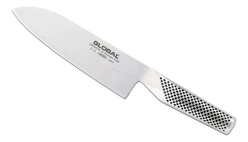 Cuchillo Santoku Global de acero inoxidable de 18 cm