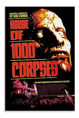 Póster House Of 1000 Corpses En Lienzo, 30x45cm