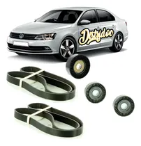 Comprar Kit 2 Correas Polyv + Poleas Vw Vento 2.5 2011\u002F