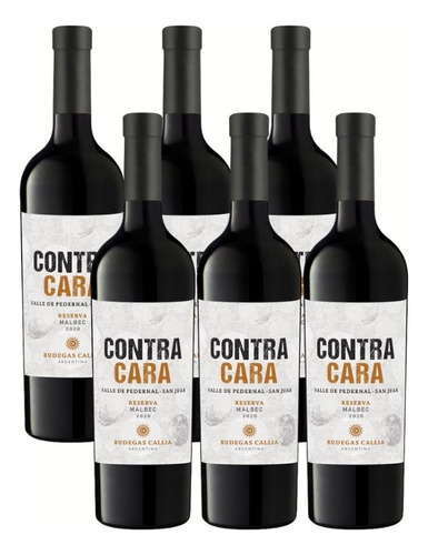 Vino Contracara Malbec 750ml X6