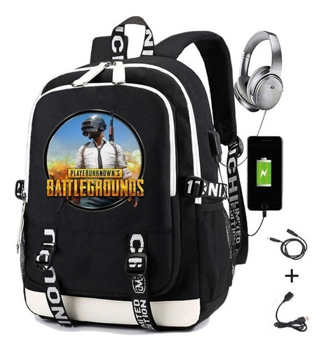 Playerunknown's Battlegrounds Printing Pubg Hombres Mochila