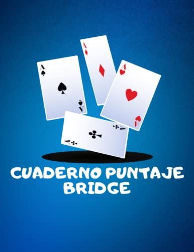 Cuaderno Puntaje Bridge: 102 Hojas De Puntuacion De Puente C