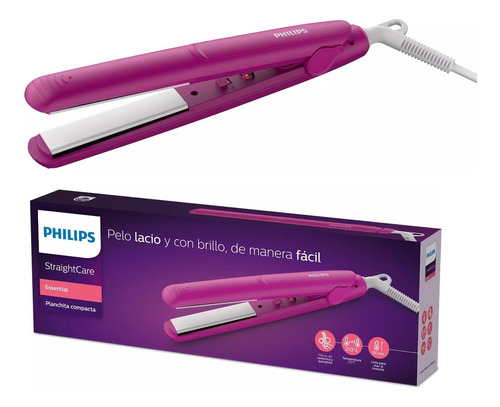 Planchita Pelo Philips Straightcare Hp8401 Queratina Backup