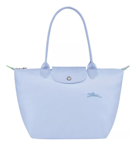 Bolsa Mediana Longchamp Le Pliage Original, Azul Cielo