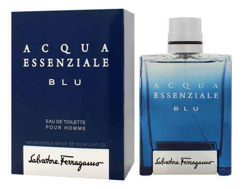 Agua Essenziale Azul 100 Ml Salvatore Ferragamo