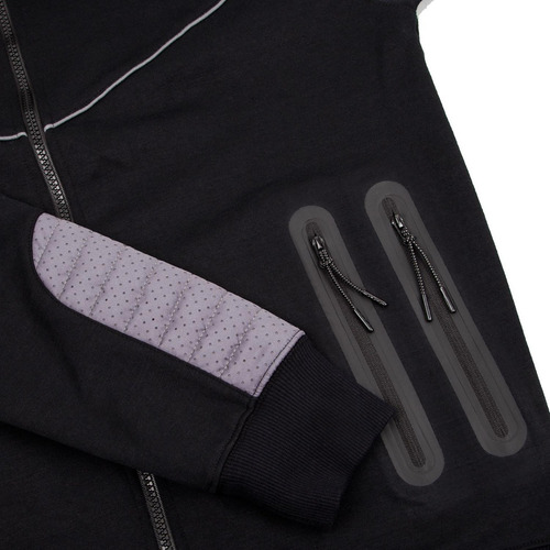 Imagen 5 de 9 de Hoodie Campera Venum Laser Jiu Jitsu Kick Thai