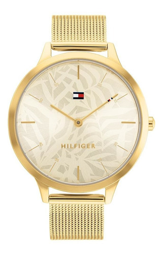 Reloj Tommy Hilfiger Mujer Acero Inoxidable 1782494 Samantha Color de la correa Dorado Color del bisel Dorado Color del fondo Dorado