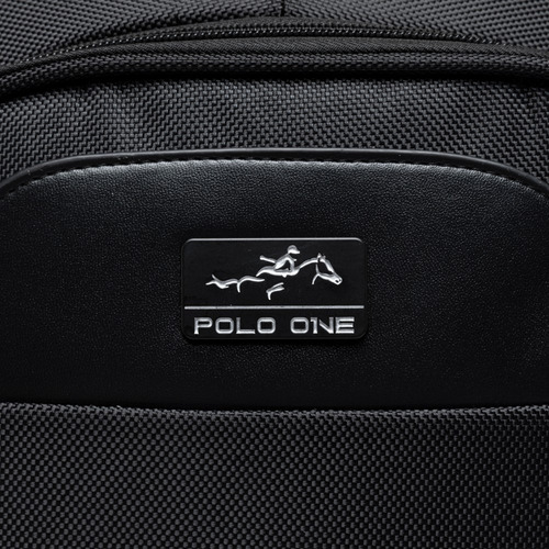 Mochila Para Notebook Executiva Cabo De Aço Laptop Cor Preto Desenho Do Tecido Liso