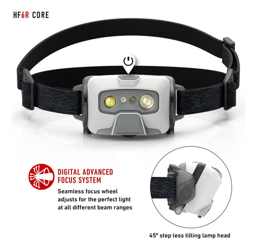 Ledlenser Hf6r Core Manos Libres, Faros Recargables, Al 800