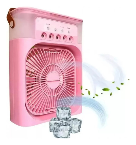 Ventilador Y Humidificador De Sobremesa Con Carga Usb