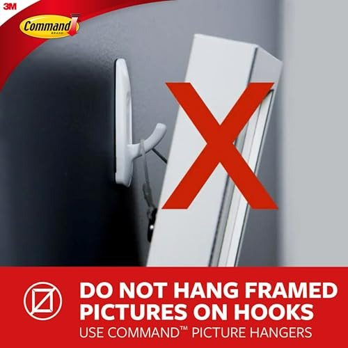 Comando Ganchos De Pared Grandes, Ganchos De Pared Colgantes