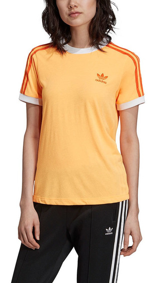 remera adidas amarilla mujer