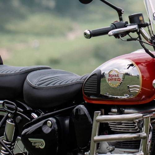 Monoasiento Conductor Negro Classic 350 Royal Enfield