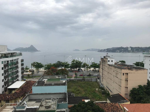 Cobertura Com 4 Dormitórios À Venda, 315 M² - Charitas - Niterói/rj - Co0280