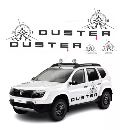 Kit de pegatinas para Renault Duster Adventure Complete 13886, kit de  pegatinas de colores para techo, tira lateral para Duster Adventure,  brújula de viento rosa | MercadoLibre