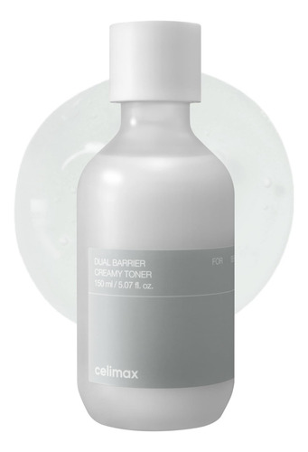 Celimax Dual Barrier Creamy Toner Tónico Cremoso  150 Ml Momento de aplicación Día Noche Tipo de piel Sensibles
