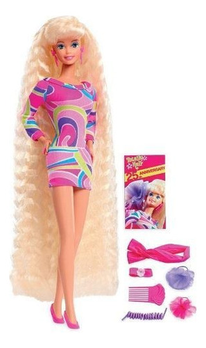 Barbie Totally Hair 25th Anniversary Dwf49 (Usado)