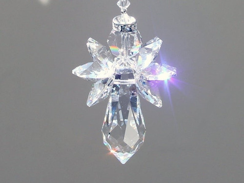 Imagem 7 de 7 de Anjos De Cristais - Pêndulo Mobile - Cristal - Decoração