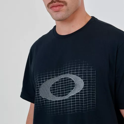 Camiseta Oakley Block Graphic Masculina, Shopping