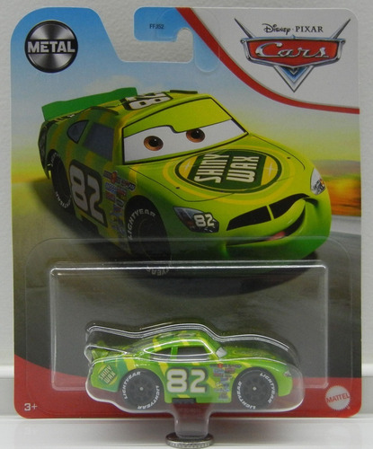 Disney Pixar Cars Corredor 82 Darren Leadfoot (shiny Wax)