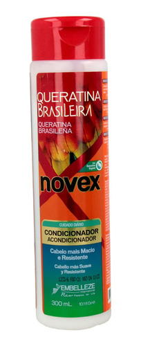 Novex Acondicionador De Queratina Brasilena 10.1 Oz
