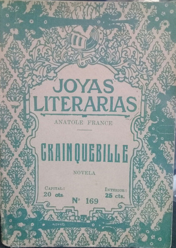 Anatole France / Crainquebille / Joyas Literarias