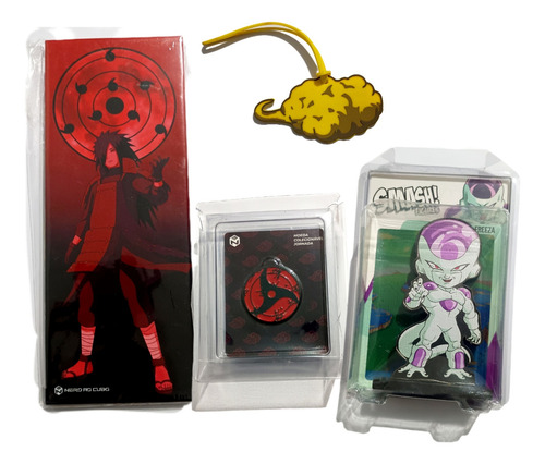 Kit Colecionável Anime Otaku Nerd Ao Cubo Geek Mangá Shonen (Usado)