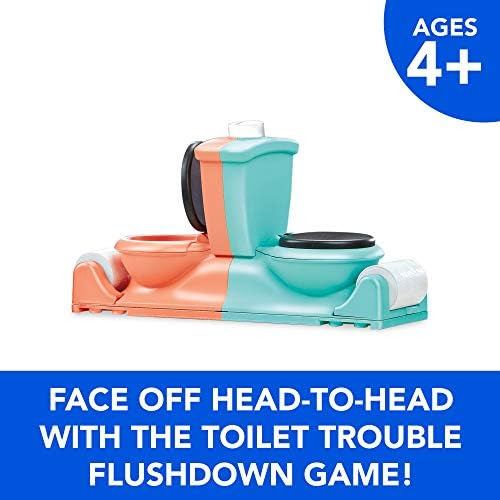 Hasbro Gaming Toilet Trouble Flushdown Juego Para Niños Con