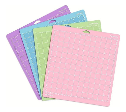 Pack 4 Tapetes De Corte Adhesivo 12 X12 Para Cricut Cameo