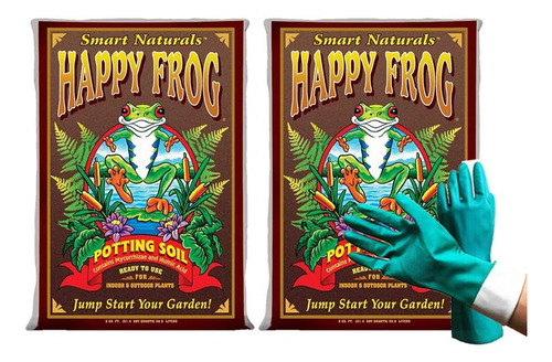 Fox Farm - Suelo Orgánico Para Macetas Happy Frog, Tierra De