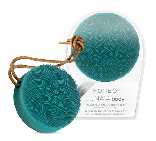 Foreo Luna 4 Body - Masajeador Corporal Todo Tipo De Pieles Color Evergreen