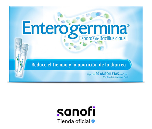 20 Ampolletas De Probioticos Enterogermina Suspensión De 5ml