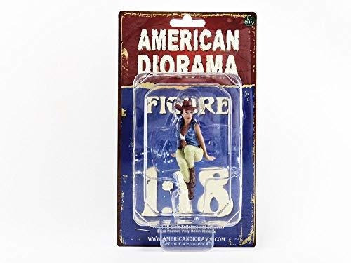 Coche En Miniatura American Diorama Beige.