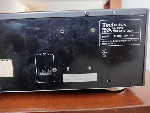 Deck Technics Rs-b555 (Usado)