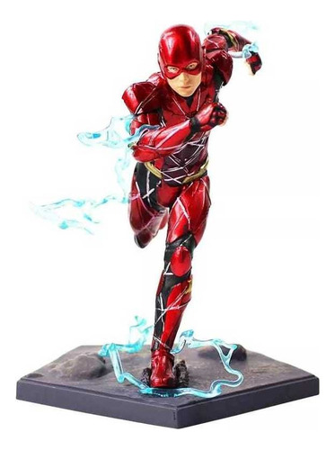 Action Figure The Flash Estátua Liga Da Justiça Barry Allen