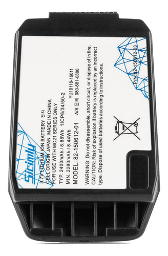 Pack Batera 2400mah Para Escner Symbol Mc2100/2180