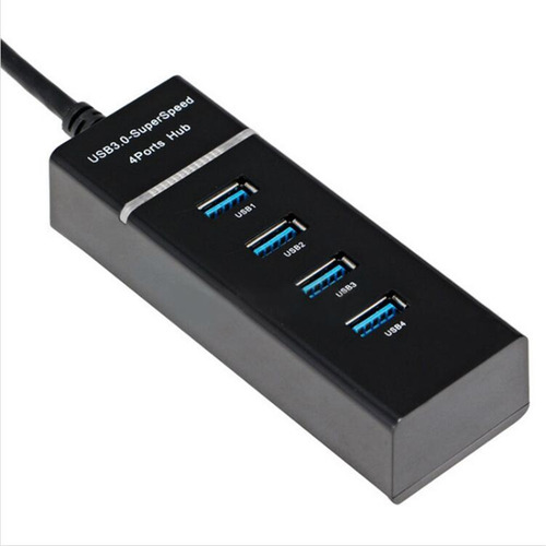 Hub 4 Puertos Usb 3.0 5gbps Mac - Win- Linux - Premium
