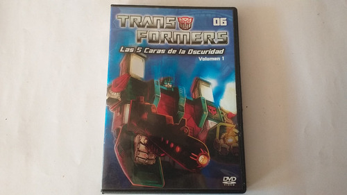 Dvd  Transformers Las 5 Caras De La Oscuridad Vol. 1