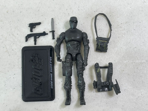 Gi Joe Rene Snake Eyes V30 2008 Gijoe 100% Completo