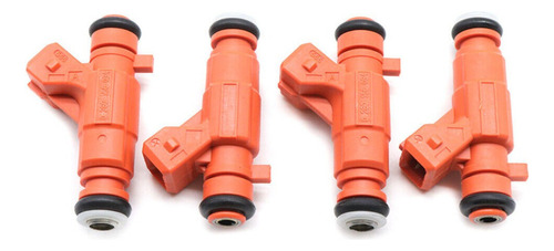 4 Inyectores De Combustible Para Peugeot 206 1.6l 1998-2009