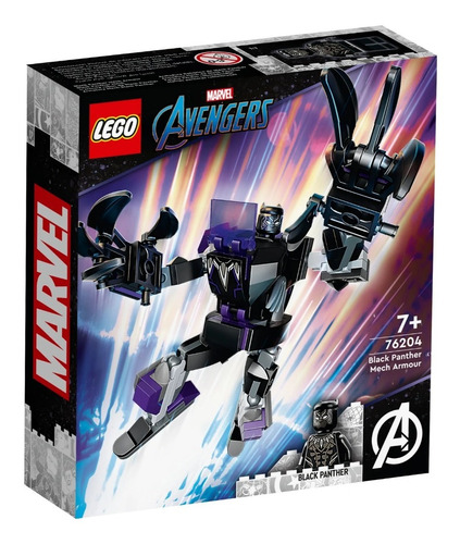 Lego Marvel 76204 Armadura Mecha De Pantera Negra - Lanús