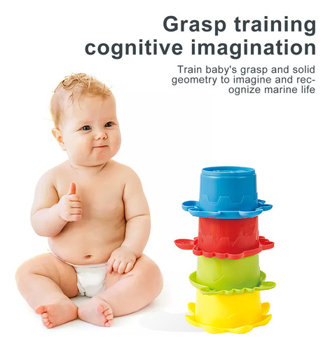 Vaso Apilable My Children's Fun Ocean Para Padres E Hijos 69