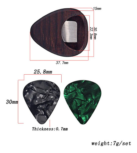 9 Caja De Almacenamiento De Guitarra En Apariencia De Piezas