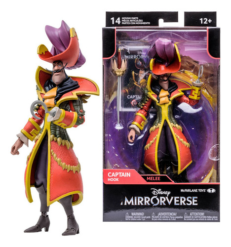 Mcfarlane Disney Mirrorverse Capitan Hook