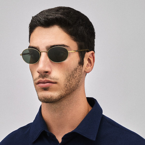 Anteojos Lentes De Sol Persol Po1018s 515/58 Oval Extra Large 55mm Ida Polarizado Clasico Optica Central Store Verde G15