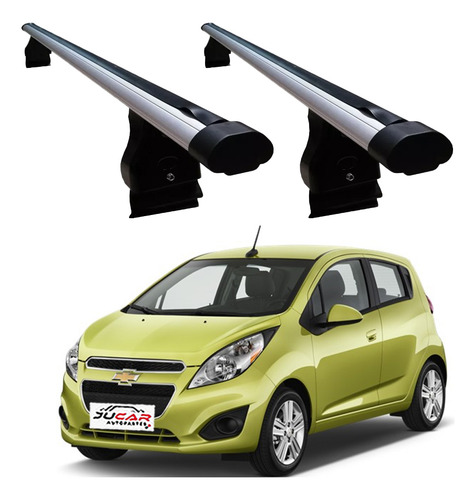 Barras Portaequipaje Aluminio Chevrolet Spark 2011 -2020