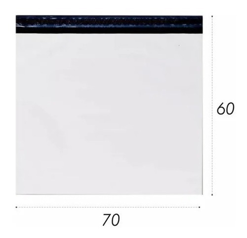 Imagem 1 de 4 de Embalagem Sedex Envelope Plástico Correio 70x60 50 Unidade
