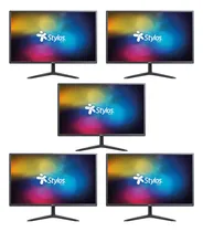 Comprar Paquete De 5 Monitores Stylos De 18.5  Led Hd 60hz 5ms Hdmi
