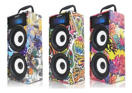 Parlante Portatil Bluetooth Panacom T14 Sd Aux Radio Fm